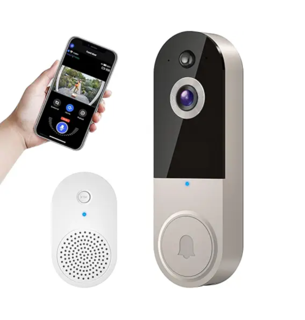 Smart Wireless Video Doorbell with Night Vision