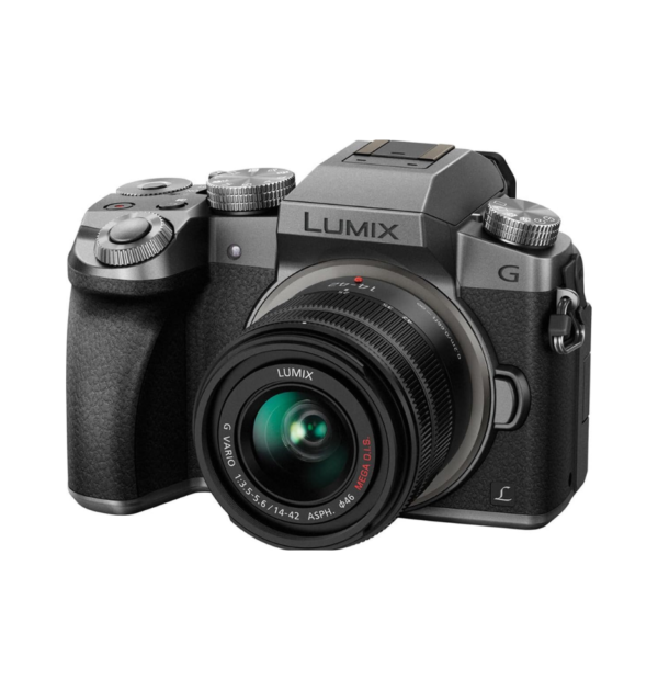 "Panasonic LUMIX G7 4K Mirrorless Camera with 14-42mm Lens Kit"